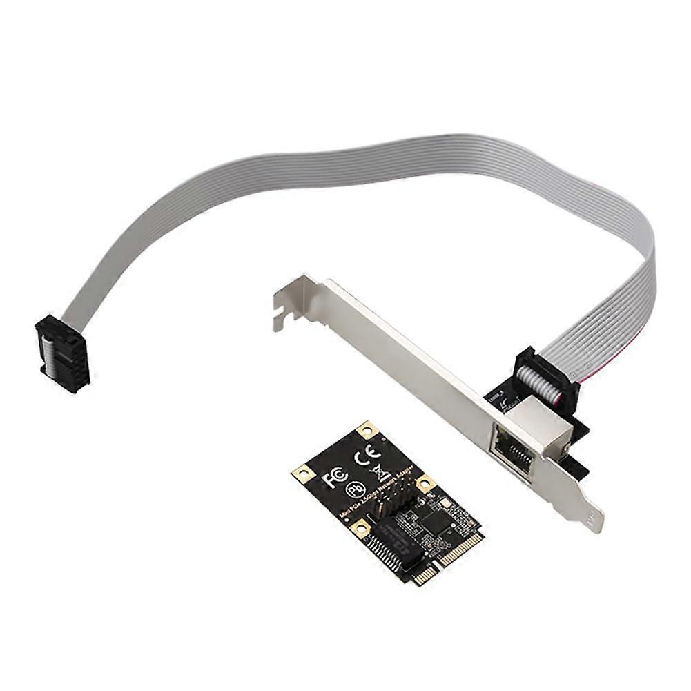 2.5G Ethernet Network Card Mini PCIe LAN Adapter RJ45 Speed LAN for Desktop PC Server Gaming