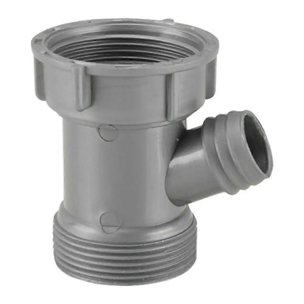 Y Shaped Sink Drain Pipe Adapter Three Way Sewer Connector for Kitchen Sink Easy Installation Durable