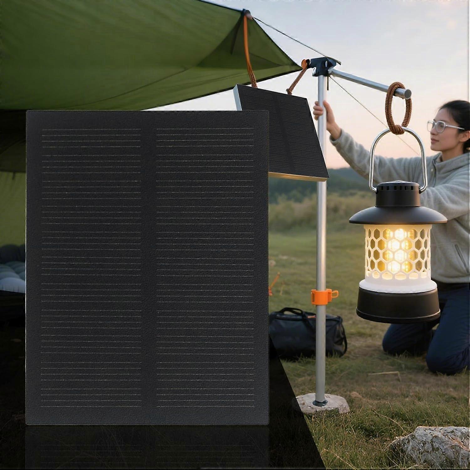 5.5V Small Solar Panel Charger 5Pack, Waterproof with LowLight Performance for DIY and Outdoor Use