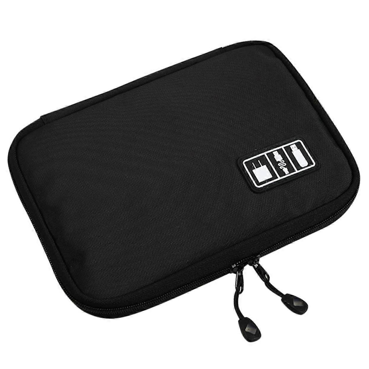 Electronics Organizer Travel Bag with Large Capacity, Compact Cable and Charger Storage Case