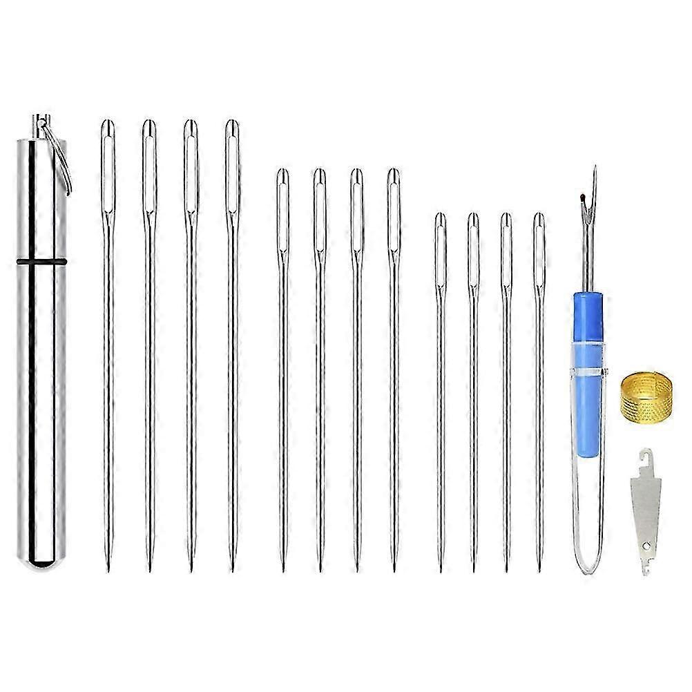 Self-Threading Sewing Needle Kit Knitting Needles for Knitting 1Set Set
