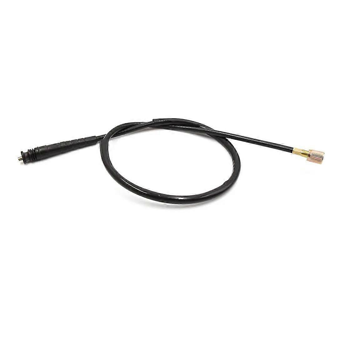 Universal Motorcycle Brake Line 84cm Black Rubber Coated  Temperature Resistant Speedometer Cable Replacement