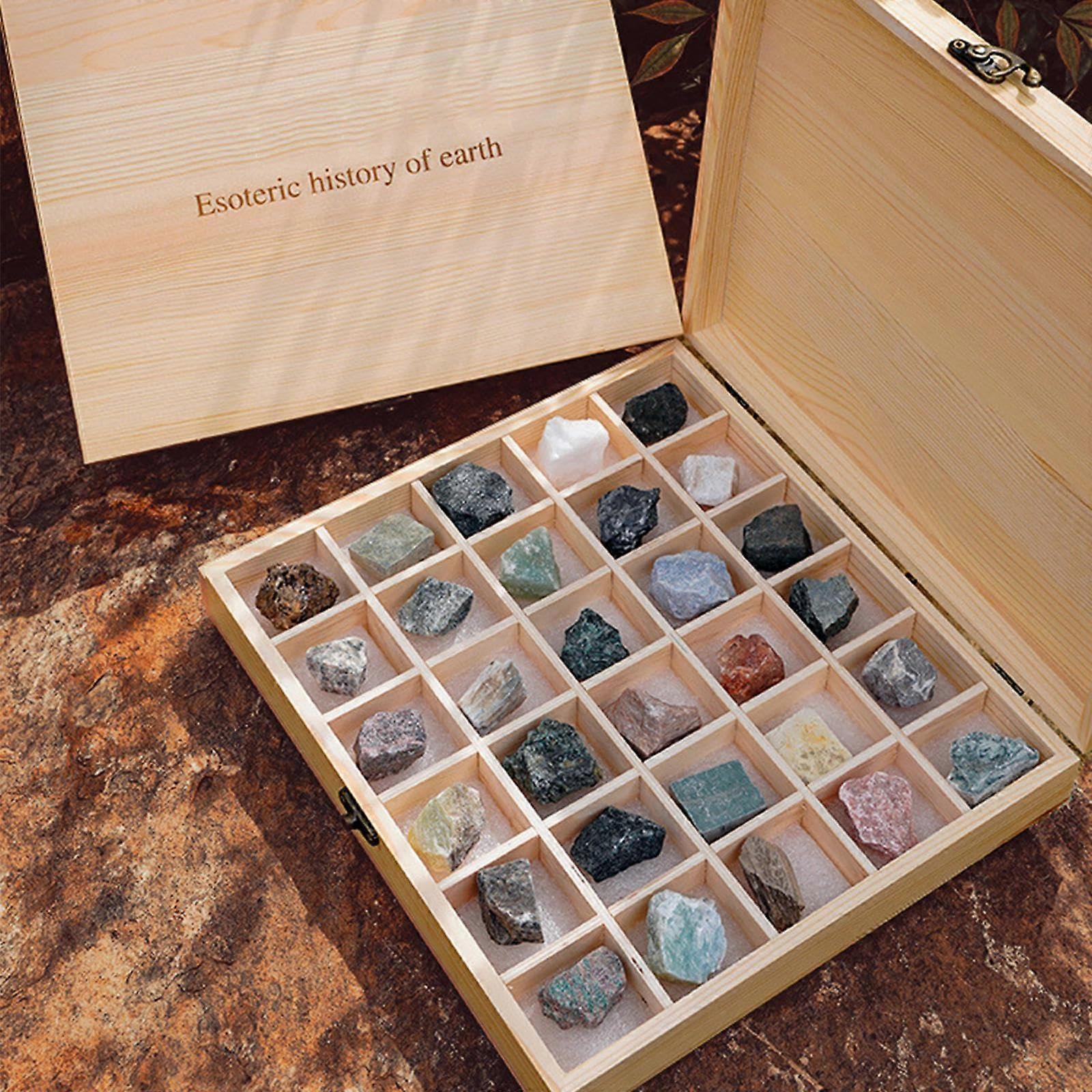 Metamorphic Rock Collection 30 Piece Geology Kit with Identification Guide for Classroom Learning