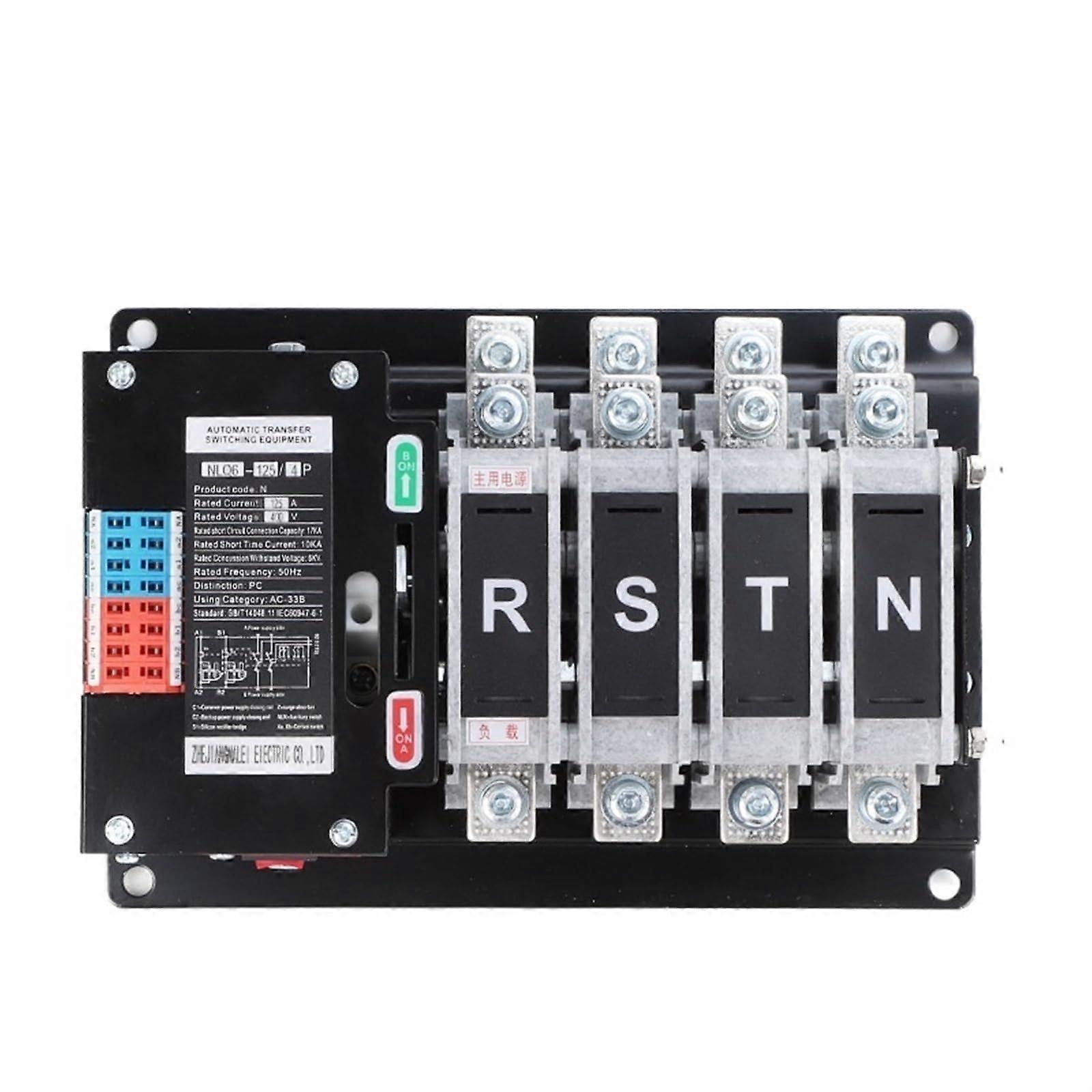 4 Pole 100A Automatic Transfer Switch for Solar Inverter Reliable Power Switching