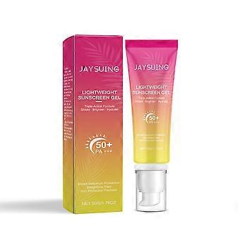 Lightweight and breathable protective cream for summer outdoor daily protection, isolation, and skin care, leaving skin refreshed and moisturized.