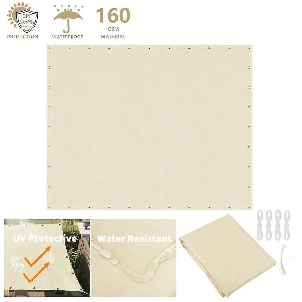 Waterproof Sunshade Sail – Square & Rectangle (4 Colours Available)