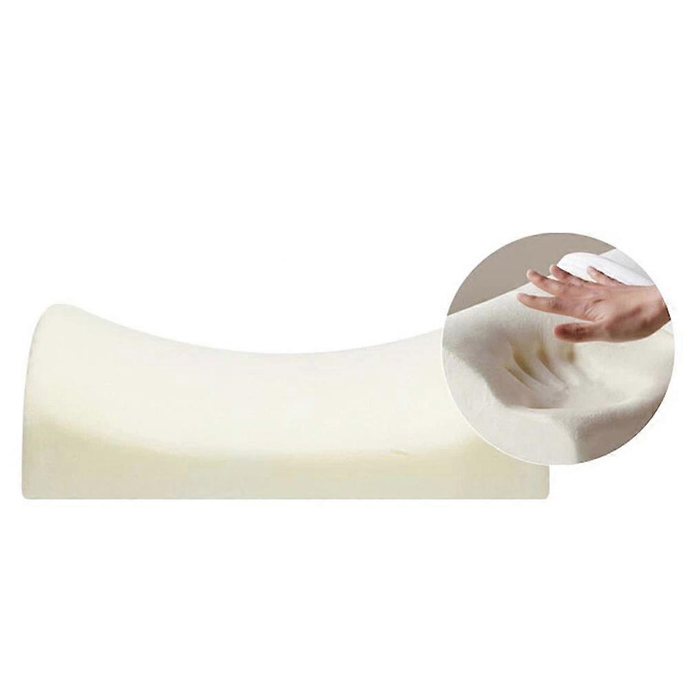 Lumbar Protect Cushion Memory Cushion for Back Support 1 Piece White