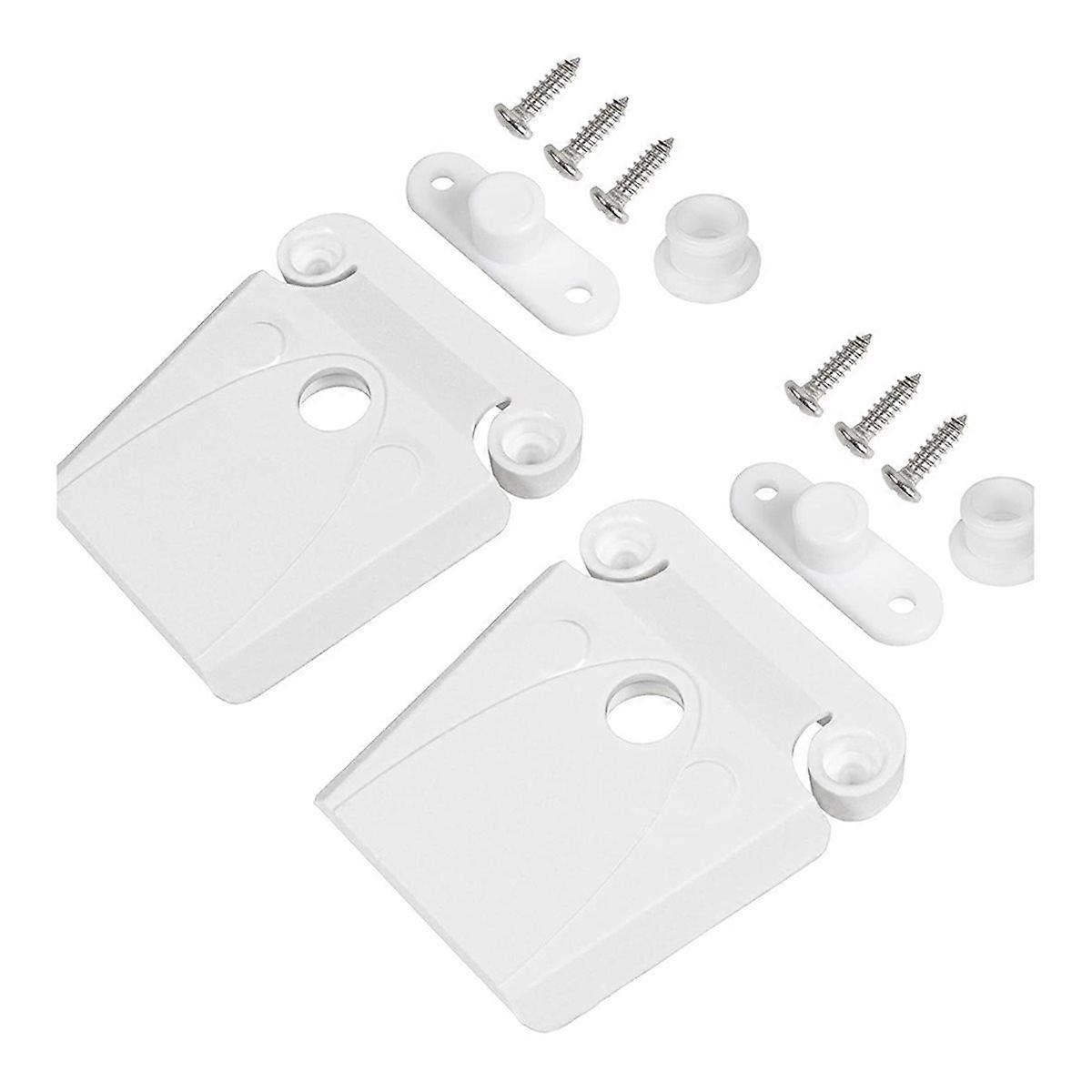 2 Set Cooler Posts and Screws,Replacement Cooler ,Plastic Latchs Set Cooler Hinges Kit for 50-165QT