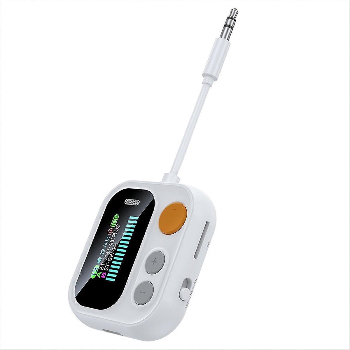Bluetooth 5.4 Audio Receiver Transmitter Color Screen Adapter