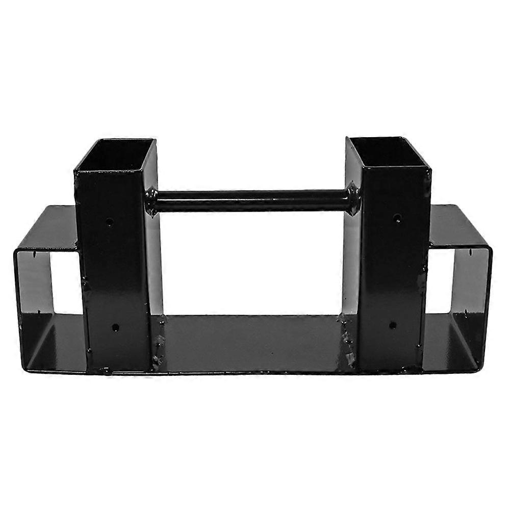 Firewood Storage Rack Iron Holder for Storage 1Pcs Black Durable Design