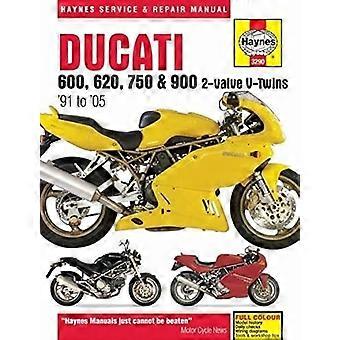 Ducati 600, 750 & 900 2-Ventil V-Twin Service- und Reparatur-Handbuch (Haynes Service und Reparatur-Handbücher)