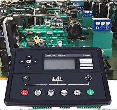 Generator Controller Module Compatible with DSE7320 with Multilingual Manual for Diesel Generator Control Panel