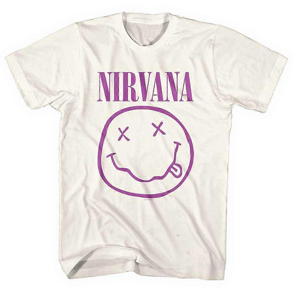 Nirvana Mor Grunge Smile Tişört