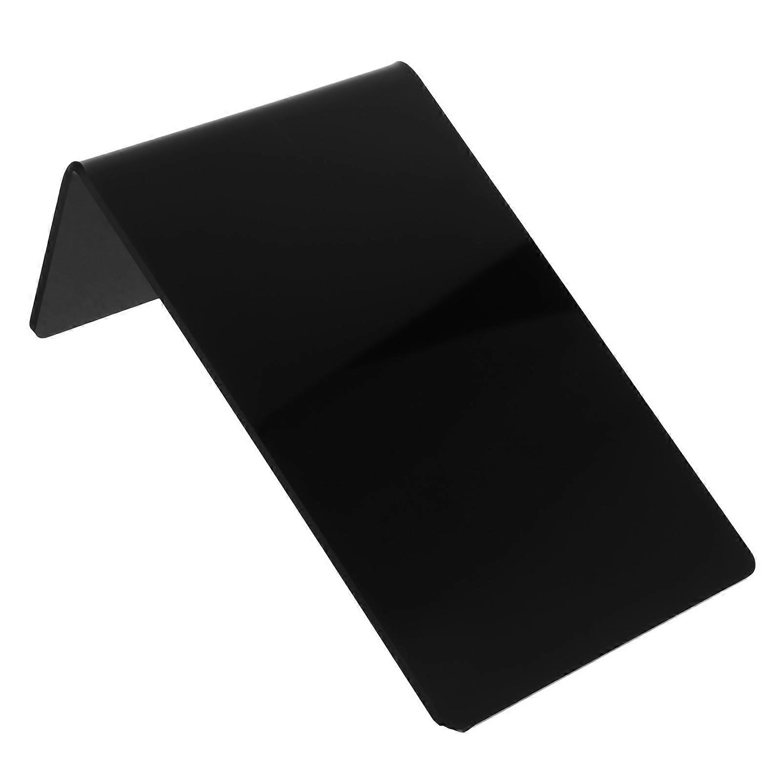 Mini Chalkboard Sign Black ABS Multi-Function Blackboard for Decor 3Pcs