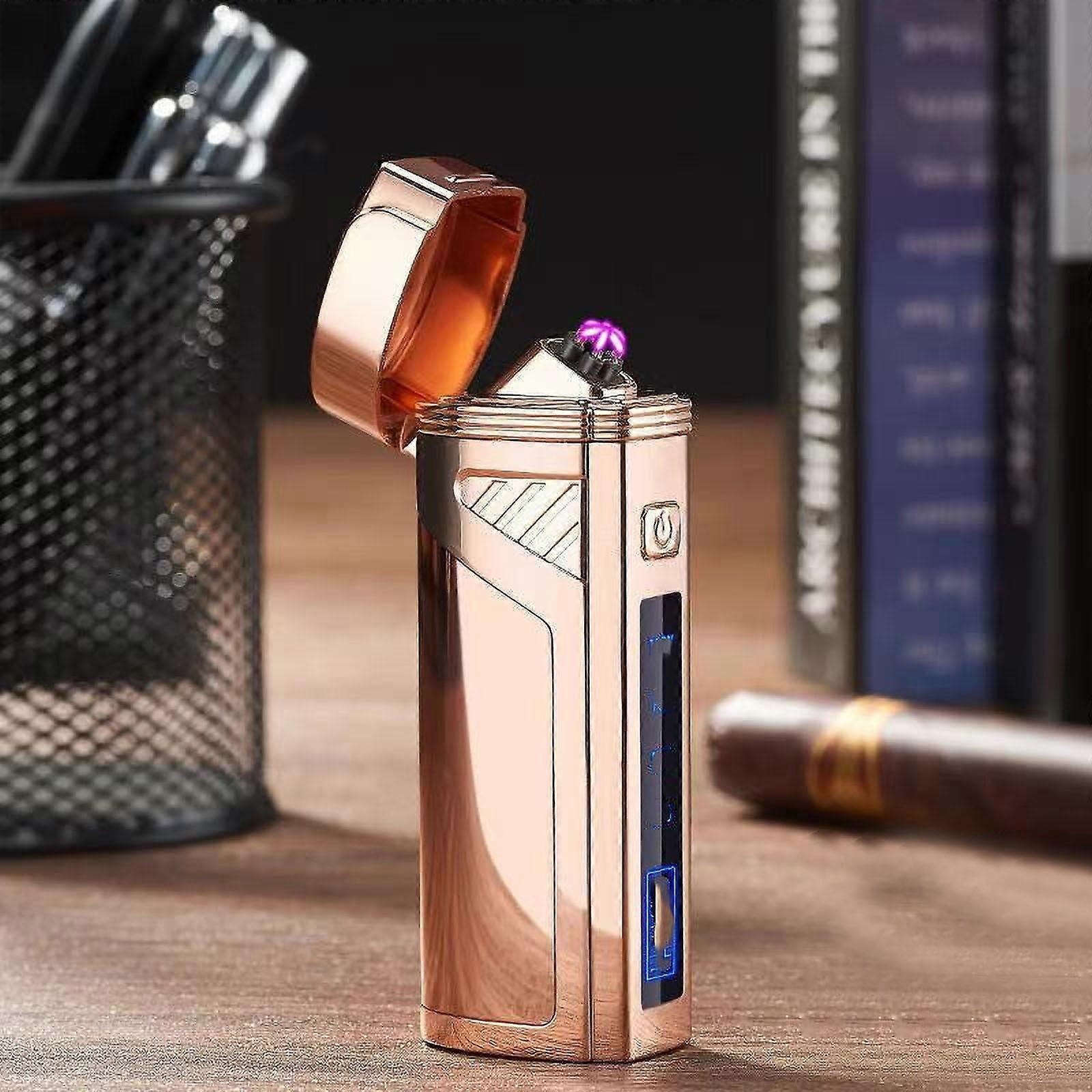 Mini USB Charging Cable Flashlight Lighter Electric Flashlight Lighter with Micro USB Rechargeable Multi-Tool Emergency