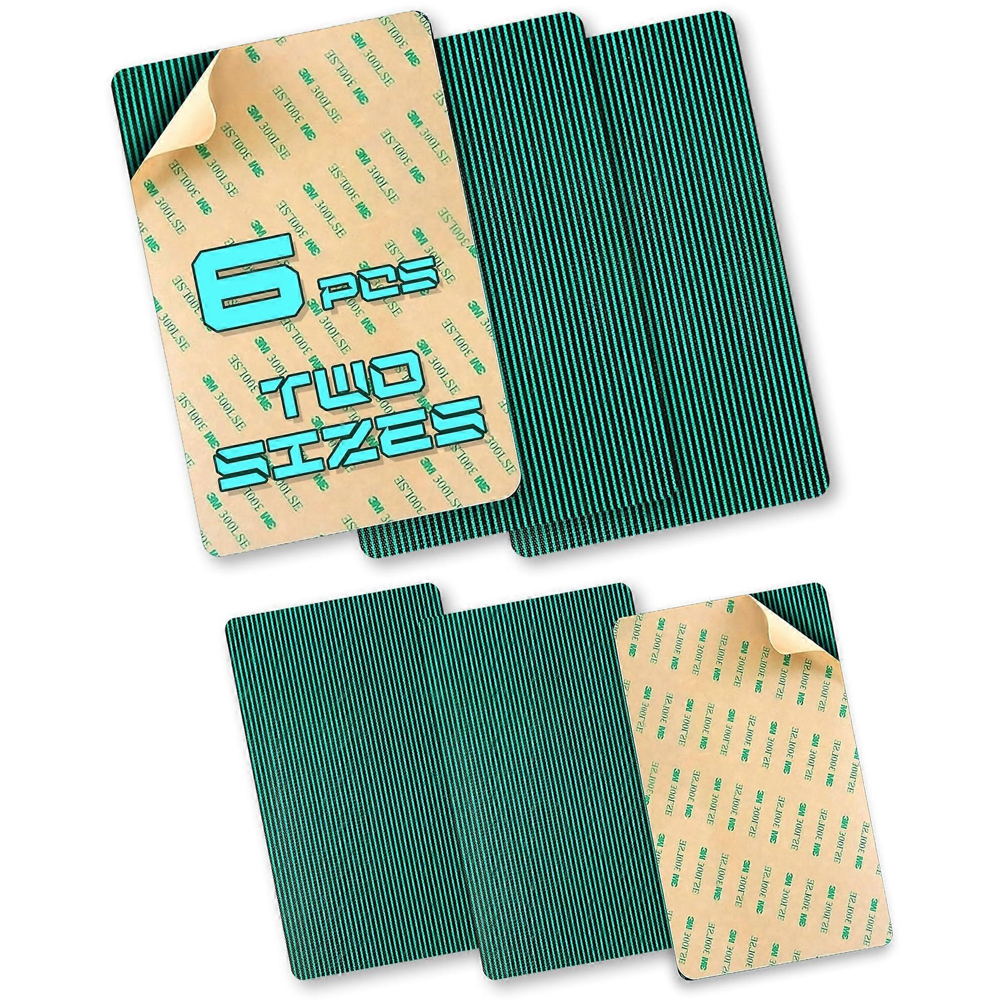 Pool Safety Cover Patch Kit  Green Mesh Inground Swimming Pool Quick Tear  Set, 6 Multipack