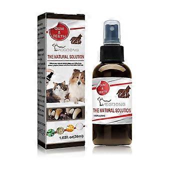 Pet Supply Pet Teeth Breath Cleaning Freshener Dog Spray Care Cleaner 30ML