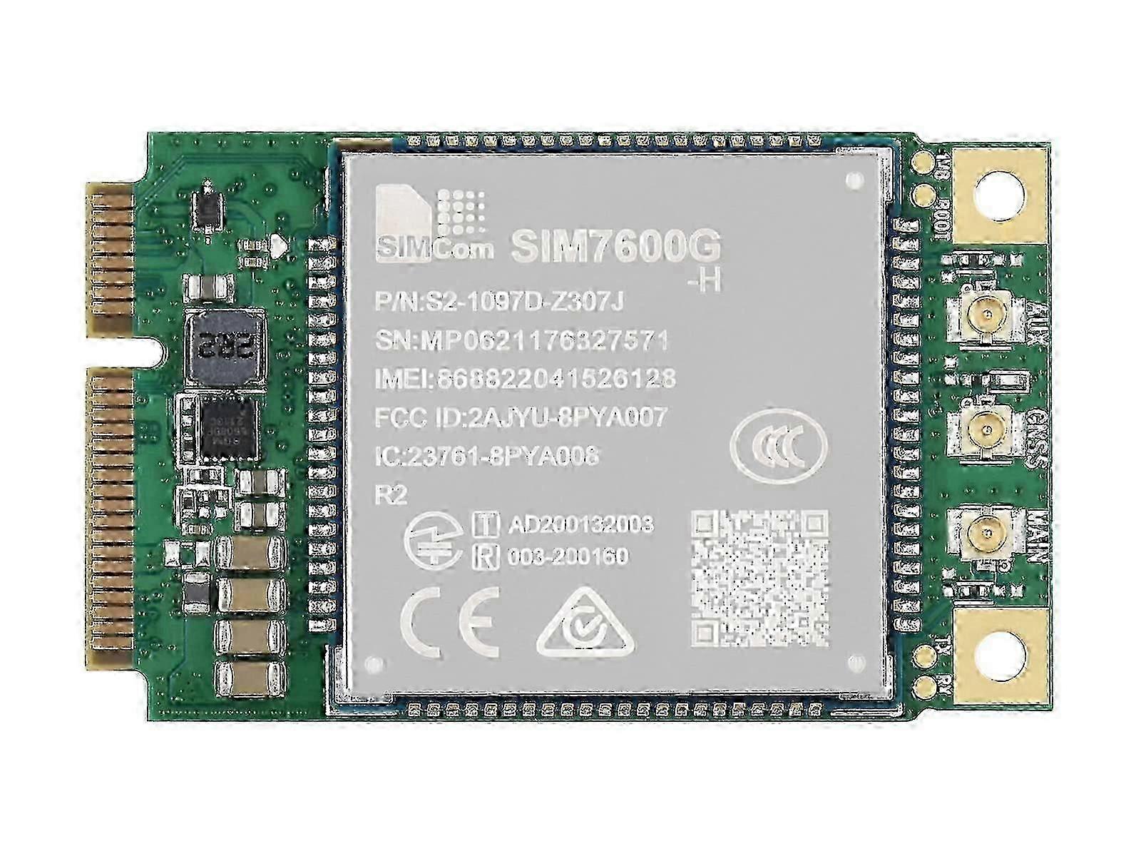 SIM7600G-H-PCIE LTE Module CAT-4 Global Network GNSS Supported