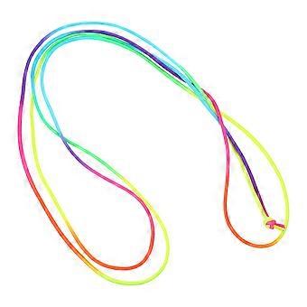 Kids Skipping Rope Toys for Jump Exercise 4Pcs Colored Elastic Rubber Bands