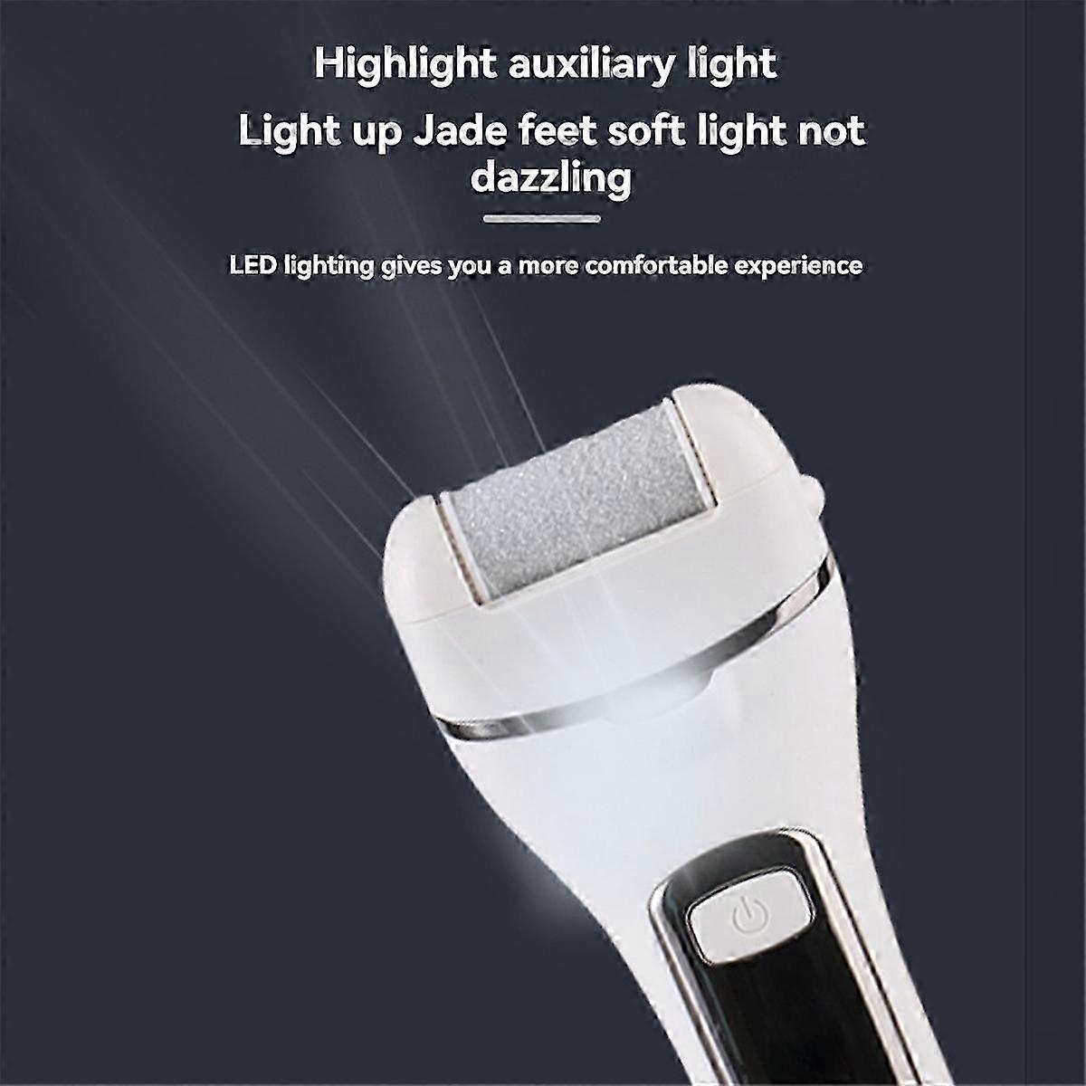 Electric Pedicure Callus Remover Tools | Double Speed Adjustable | ABS + Electroplating | Black