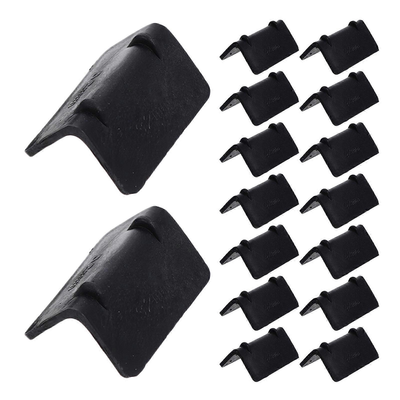 Plastic Corner Protector for Box 100Pcs Black Plastic Corner Guards