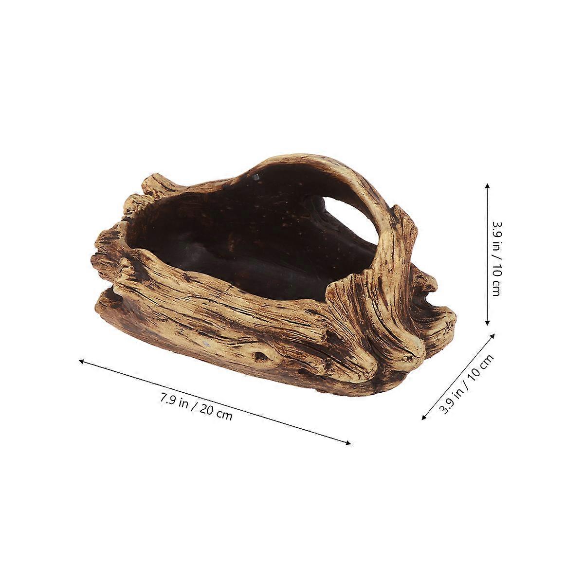 Leakproof Creative Stump Basin for Plants Holding Cement Material
