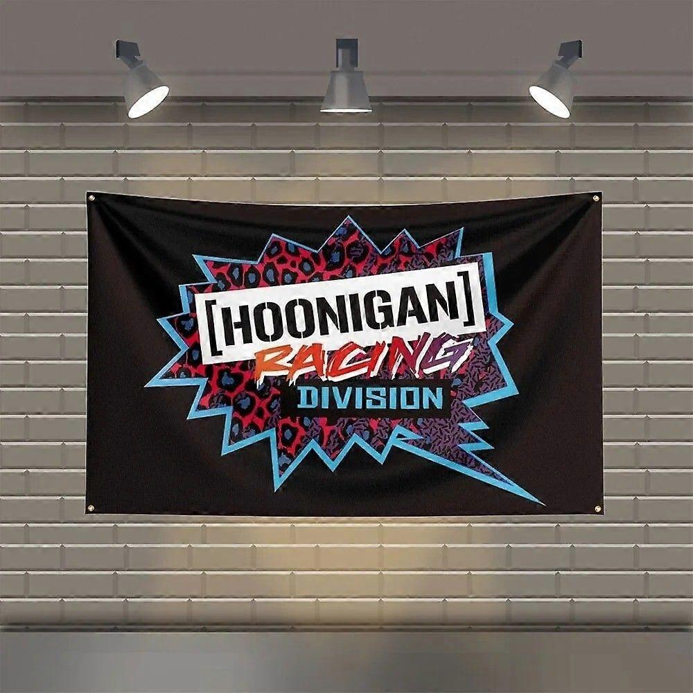 Hoonigans bilracerflagbanner VQ0099