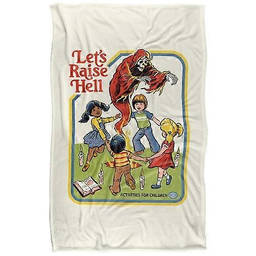 Steven Rhodes Lets Raise Hell Soft Touch Blanket