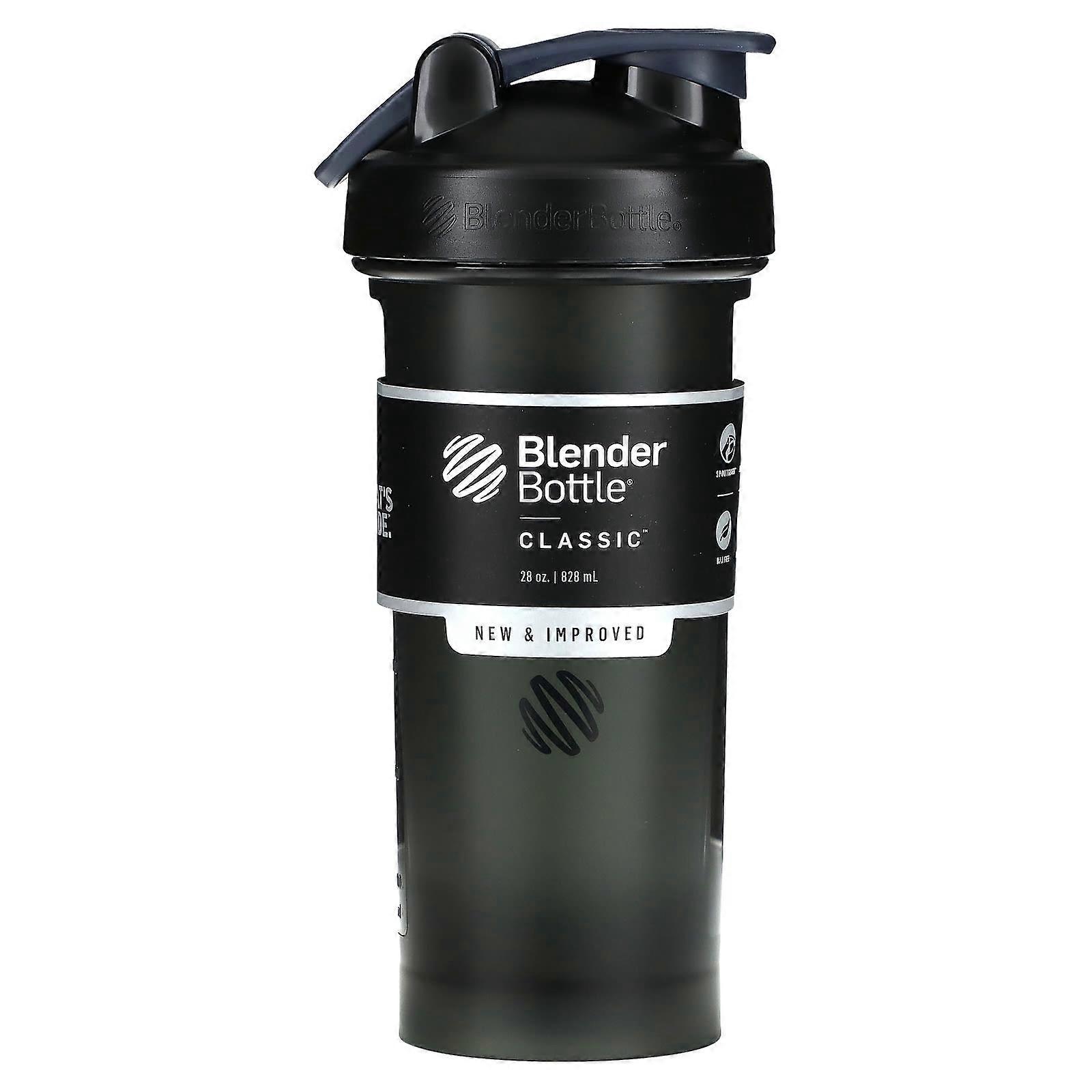 Blender Bottle, Classic, FC Black, 28 oz (828 ml), 2-Pack