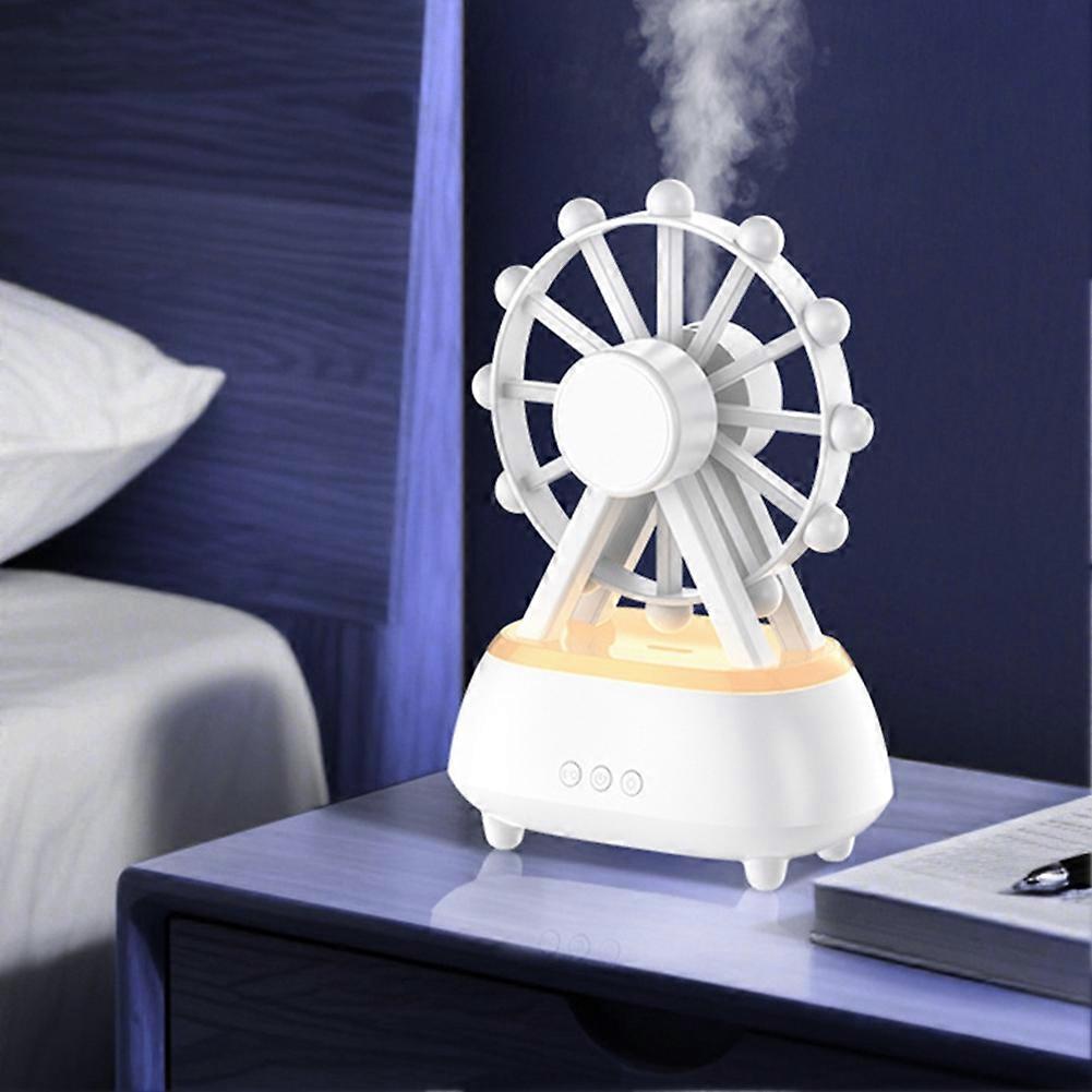 Ferris Wheel Essential Oil Diffuser with BT Speaker Aromatherapy Diffuser Noiseless Operation Suitable for Room EU Plug