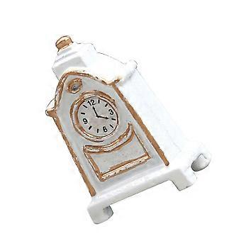 Relógio de pêndulo retrô em miniatura para decoração de casas e móveis.