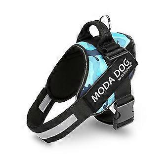 Moda Dog H047 Size M, Medium/large Dog Harness Side Clip Pet Vest Anti-rush Easy Control Chest Strap With Reflective Strap - Peace Guard - Love