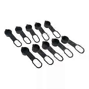 10Pcs QCC1 Propane Dust Caps Propane Tank OPD Filler Valve Dust Cap Strap Gauge Fitting Thread Protection Sleeve Cap