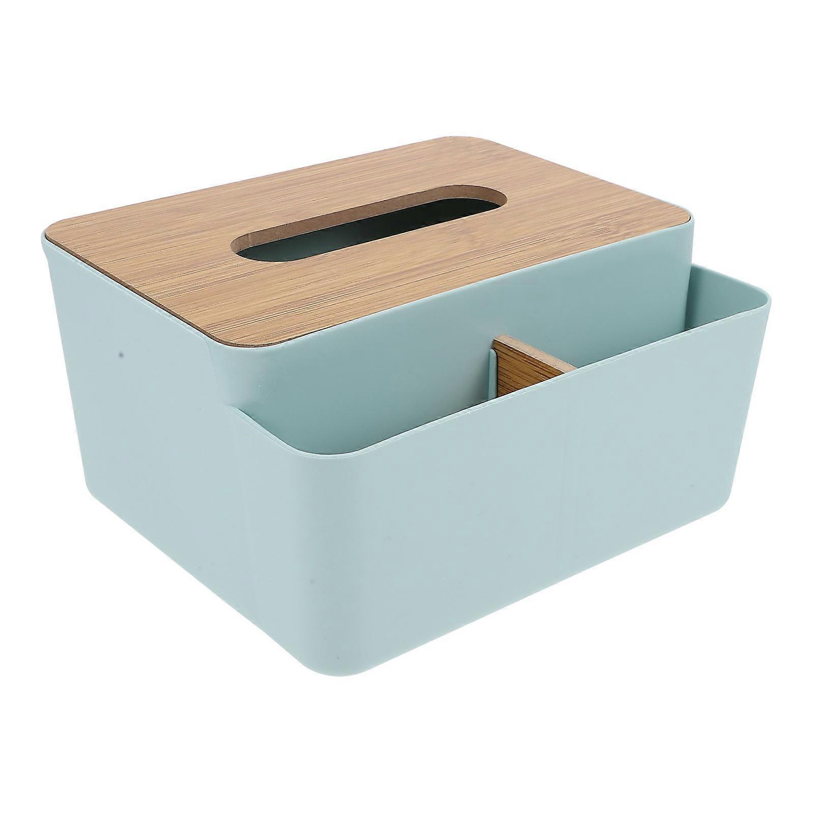 Creative Paper Tissue Box Storage Container for Desktop Use