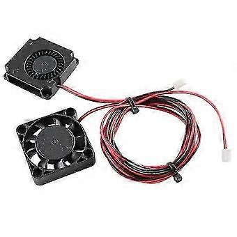 4010 Fans DC 24V Extruder Hot End Fan and DC 24V Turbo Fan compatible with Creality Ender 3 / Ender 3 Pro 3D Priblack SZRH A-S