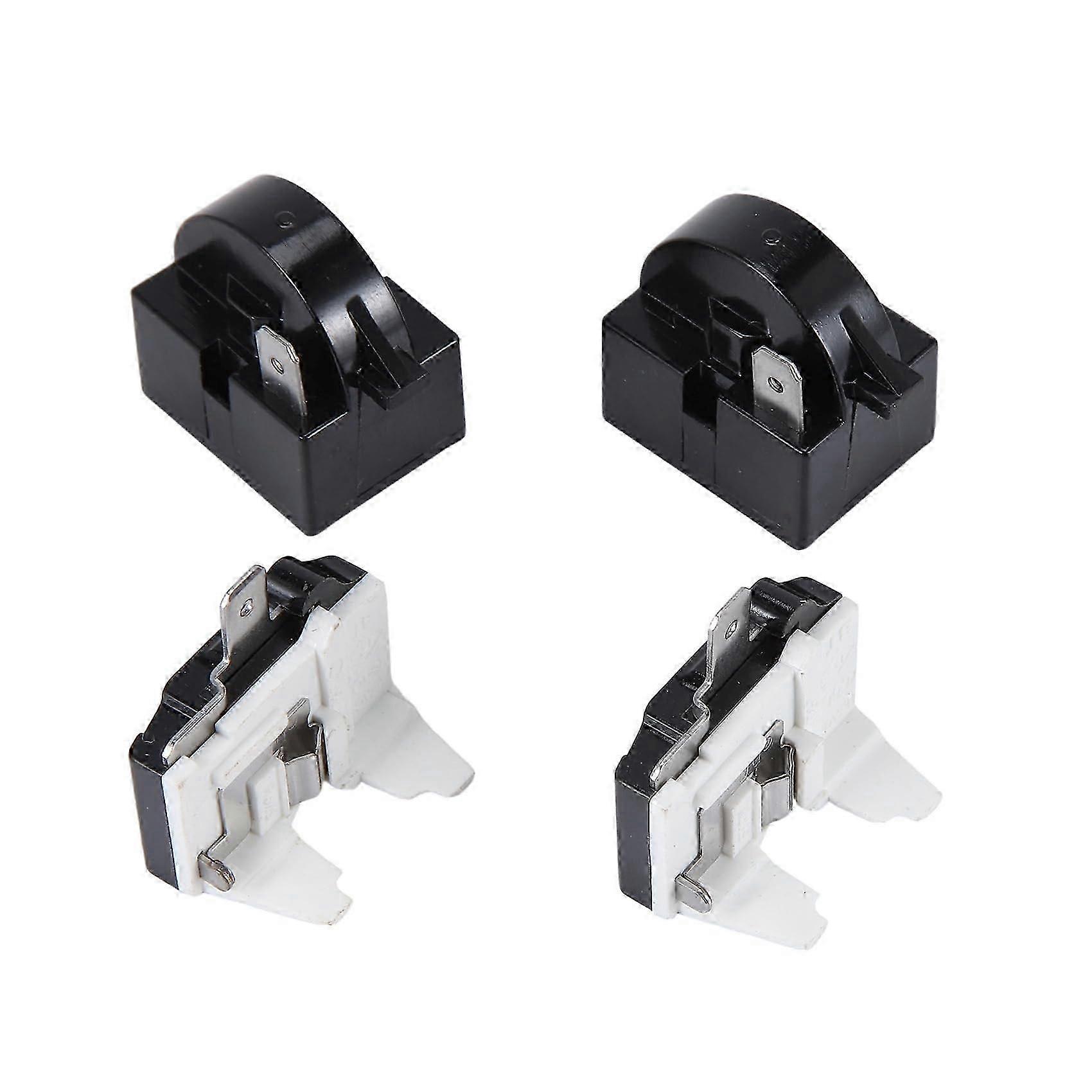 QP24.7 Refrigerator Start Relay and Overload Protector, 1 Pin Universal Compressor Replacement