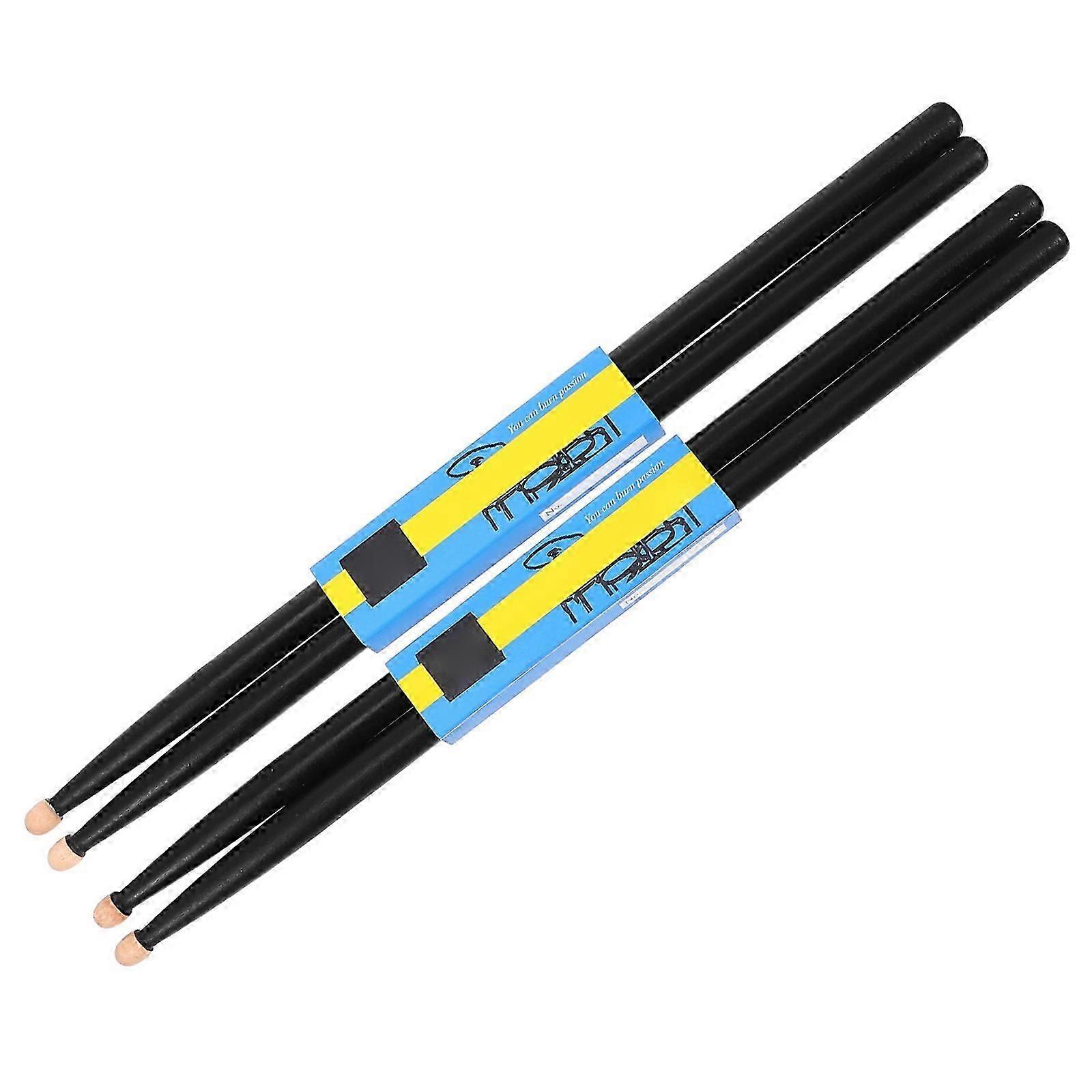 Maple Drum Sticks 2 Pairs for Percussion Instrument Practice