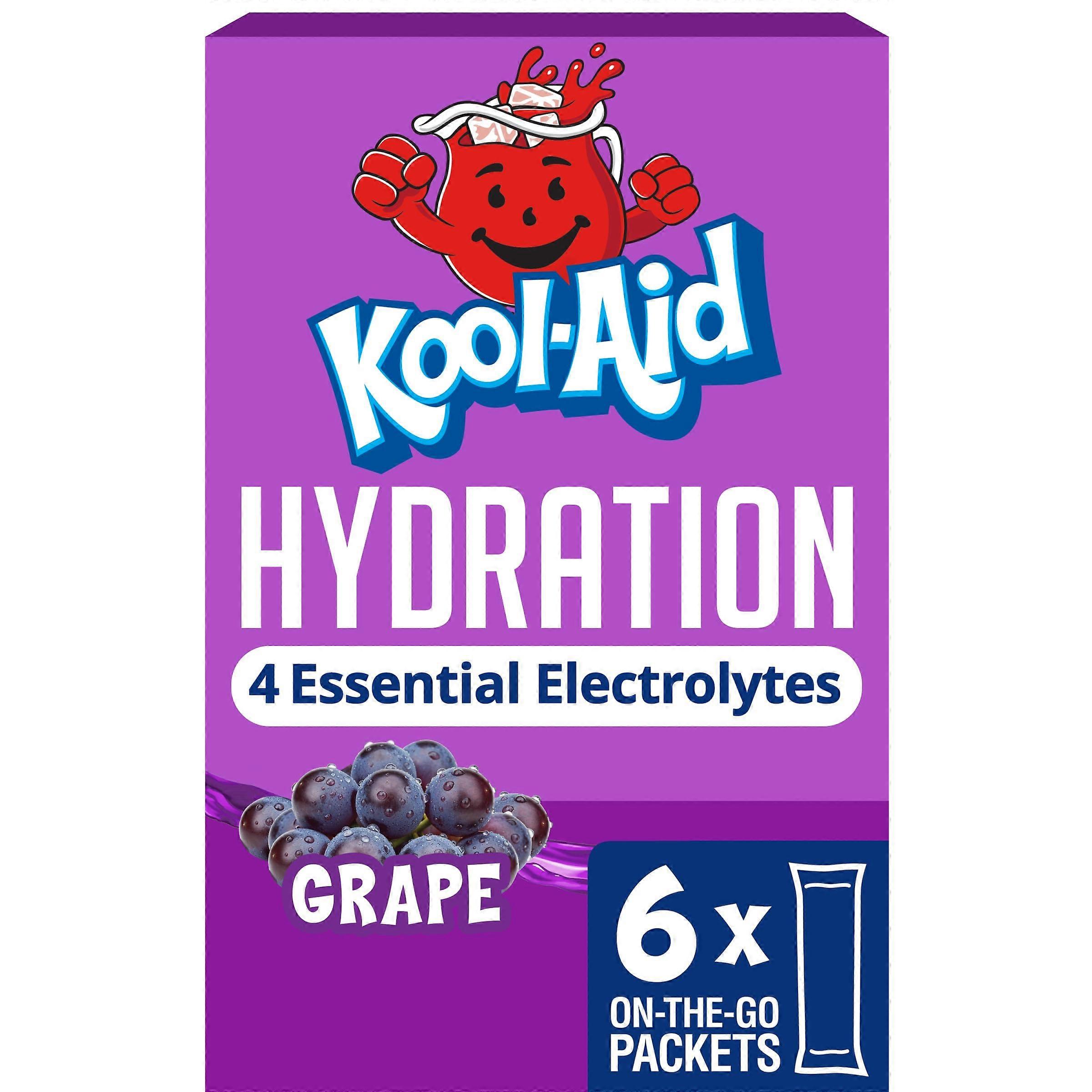 Kool-Aid Hydration Electrolyte Drink Mix Grape