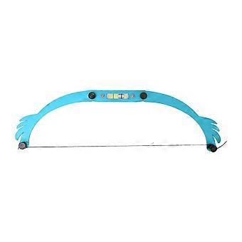 Eyebrow Mapping Tool Foldable Ruler for Accurate Symmetrical Brow Design with Level