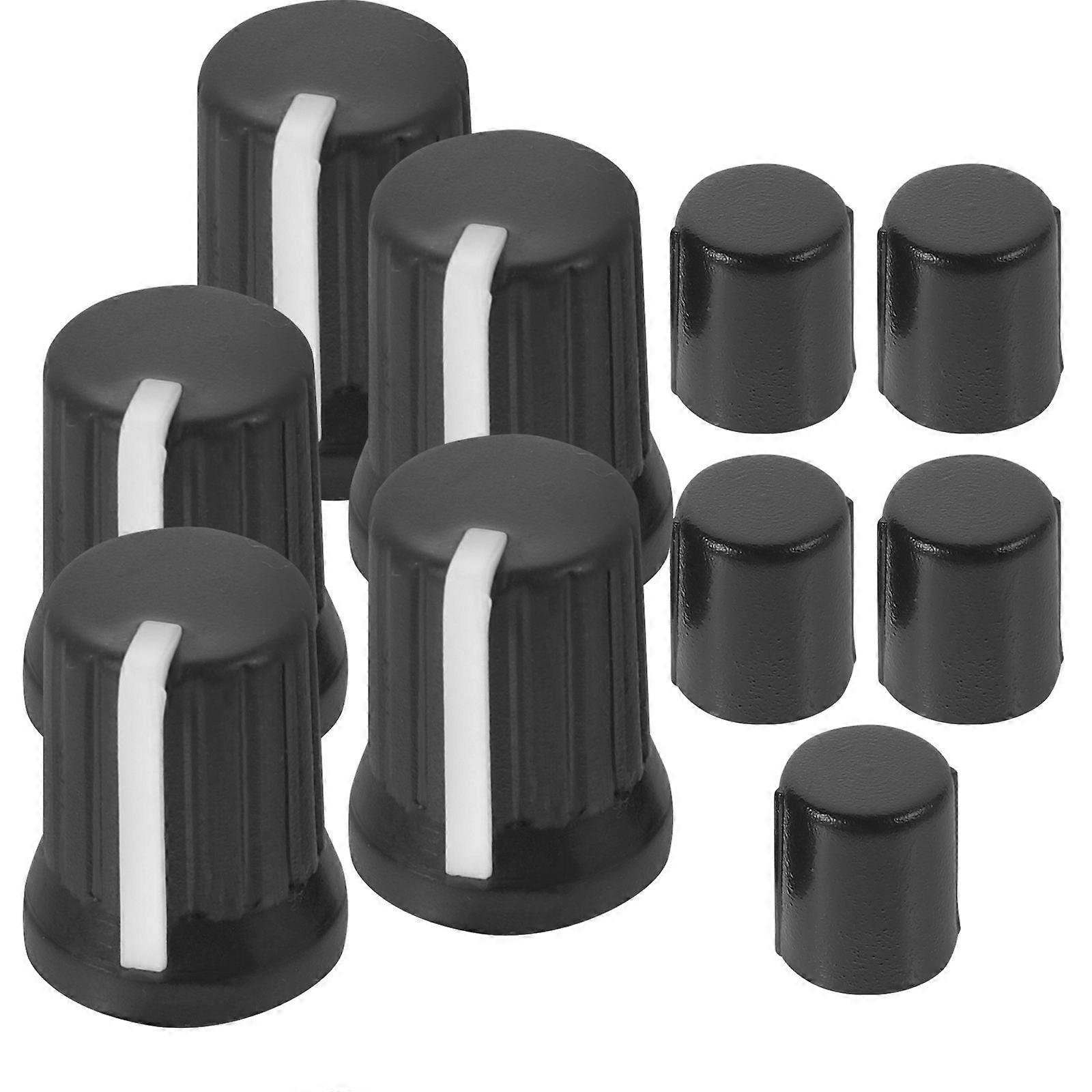 Potentiometer Volume Knobs Replacement Volume Tone Knobs for Instrument 5Pcs