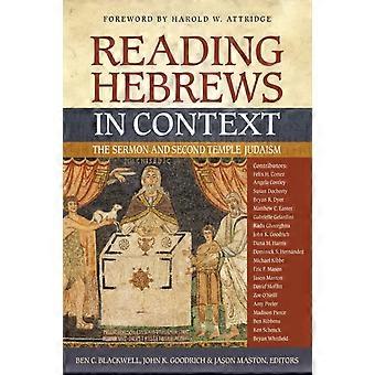 A leitura de Hebreus em contexto: o sermão e o judaísmo do Segundo Templo - Zondervan - Brochura - livro em inglês