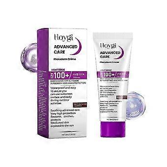 SPF 100+ Sunscreen, Ultra Light UV Protection Face Sunscreen, Broad Spectrum for Face & Body, Water & Sweat Resistant