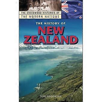 The History Of New Zealand - Tom Brooking - Hardcover - English Book - History