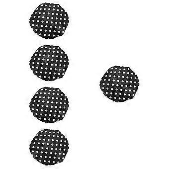 Shower Cap Adjustable Shower Bonnet for Women 5Pcs Hair Protection Accessory