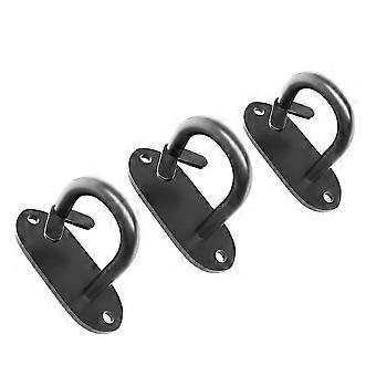 3Pack Resistance Band Wall Anchor, Workout Wall Mount Anchor, Wall Mount Bracket for Suspension Straps Workout Equipment