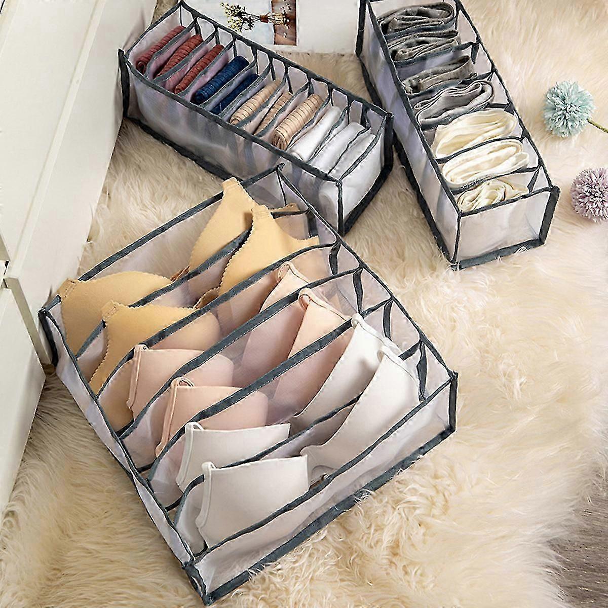 Underwear Organizer Box Nylon Storage Container with 1Set Set