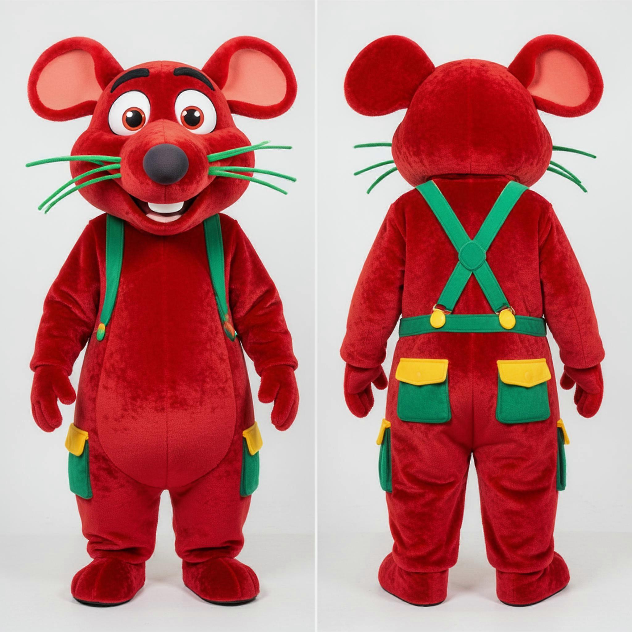 MASTICOT Velvety Red Ratatouille Mascot