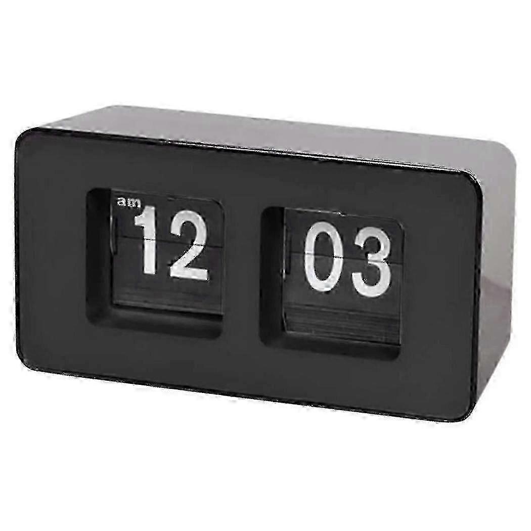 Digital Automatic Flip Clock, Retro Table Clock with Page Down Feature
