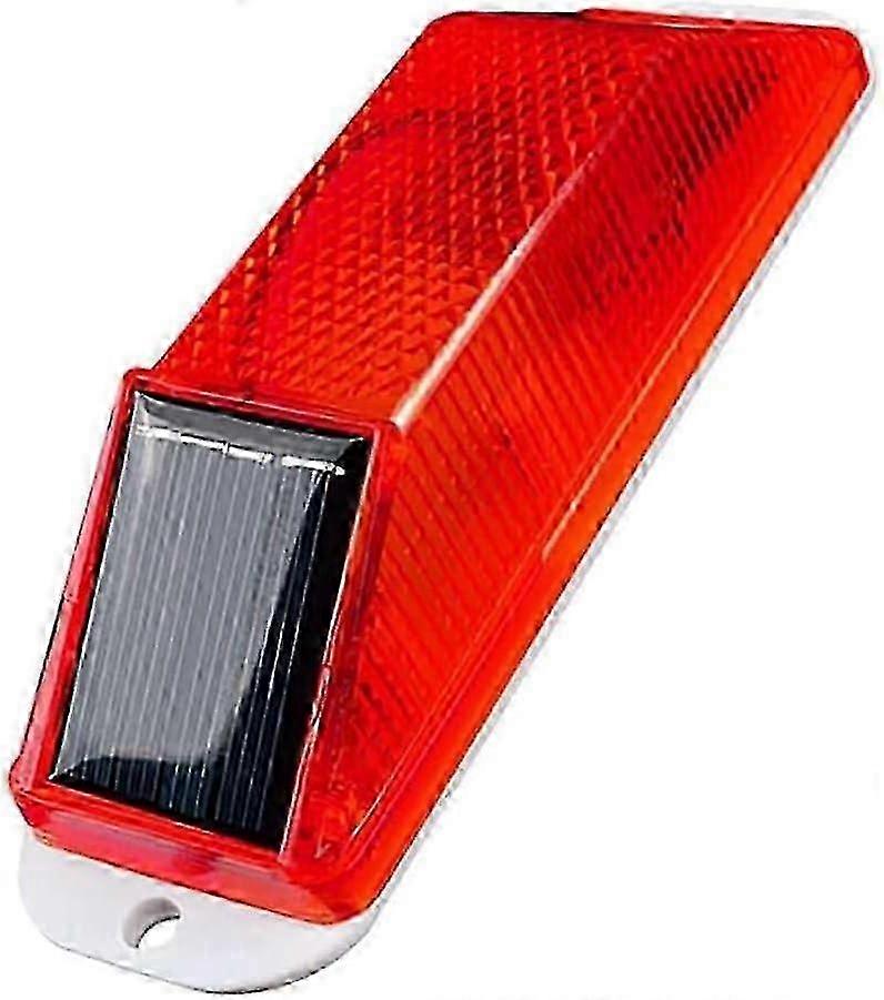 Solar Strobe Warning Light,Sensitive LED Security Lamp,Wireless Safety Road Signs,Flash Traffic Lights