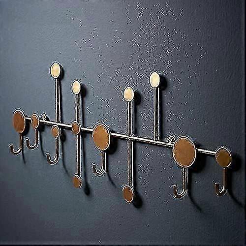 Durable 6 Hook Metal Rack